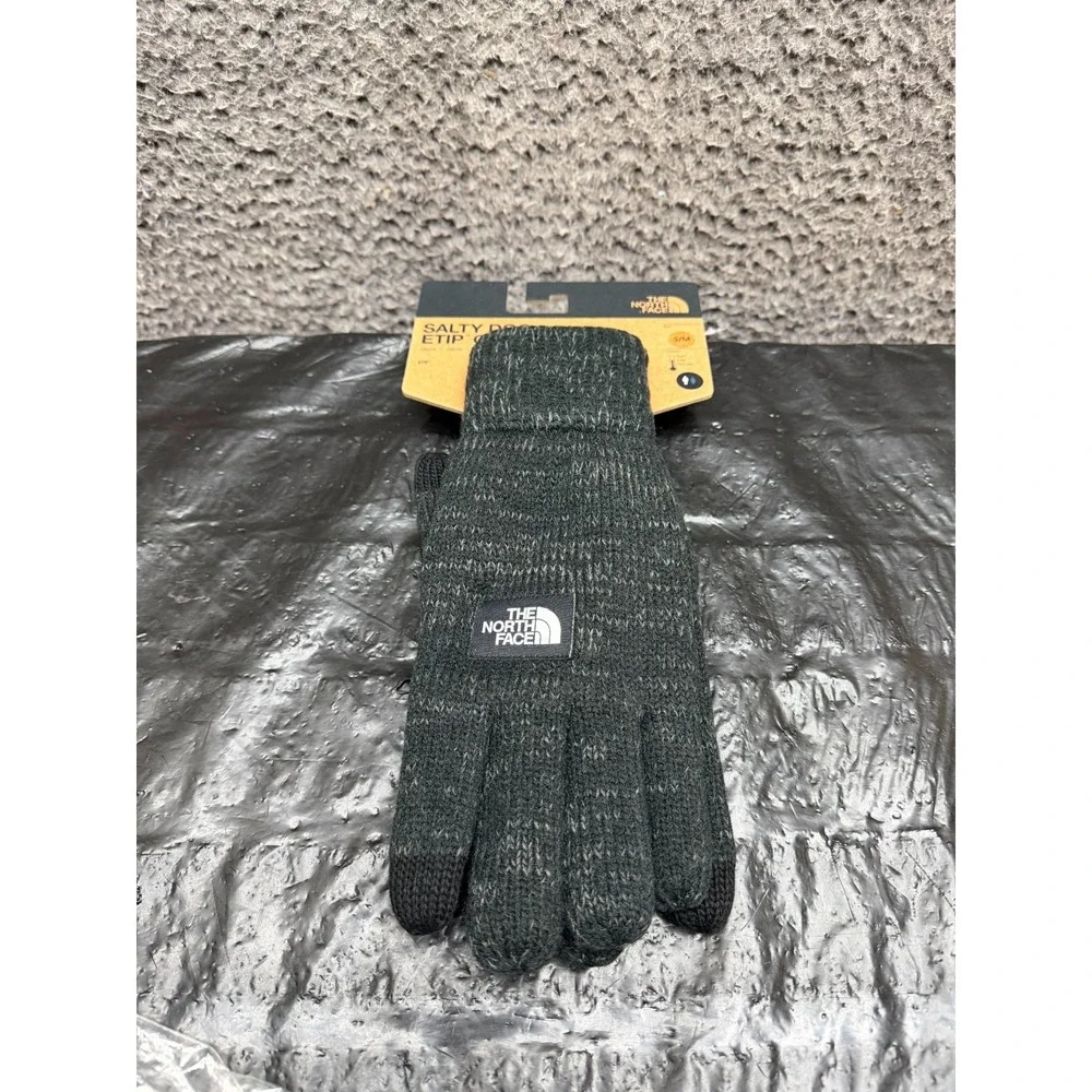 The North Face Salty Dog Acrylic Etip Gloves Black Unisex Size S/M New